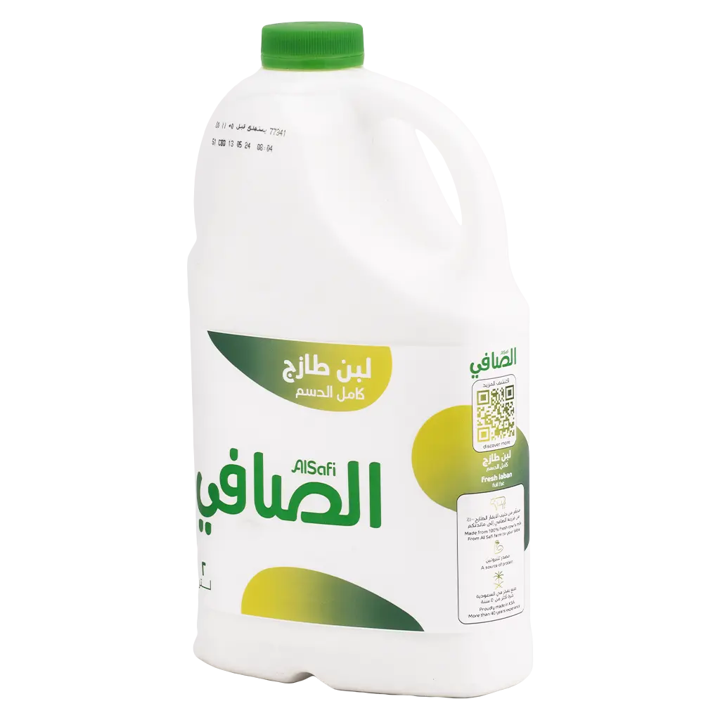الصافي لبن طازج كامل الدسم 1,5لتر