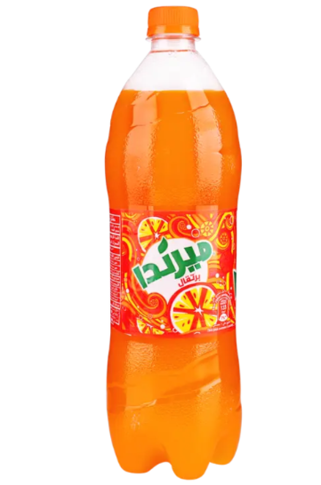 ميرندا مشروب غازي برتقال 1 لتر