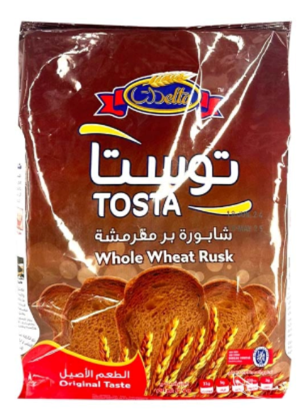 دلتا توستا شابورة بر مقرمشة 375جم