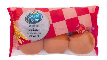 لوزين خبز البرجر سادة 400جم
