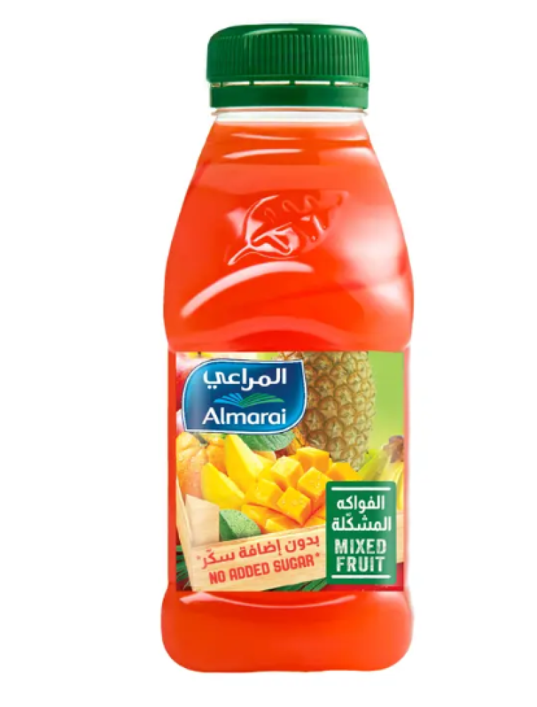 المراعي عصير الفواكه المشكلة بدون اضافة سكر 200 مل
