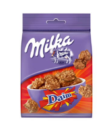 ميلكا شوكولاتة دايم سناكس 145جم