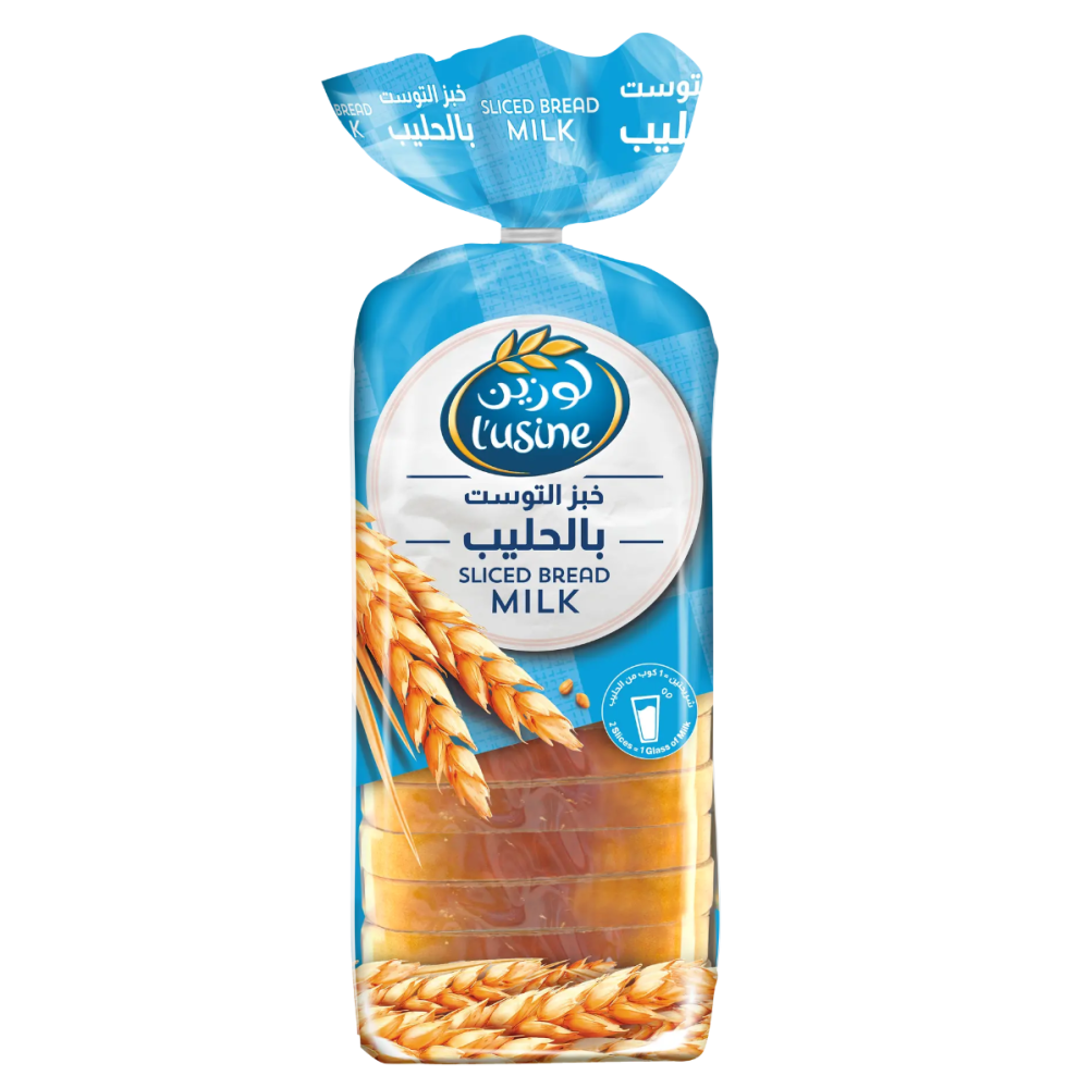 لوزين خبز التوست بالحليب 600 جم