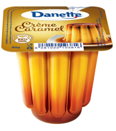 الصافي دانيت حلى كريم كراميل 80جم
