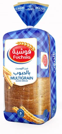 فوشية خبز التوست بالحبوب 600 جم