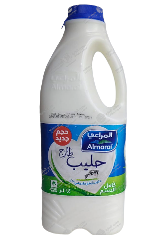المراعي حليب طازج كامل الدسم 1.4 مل