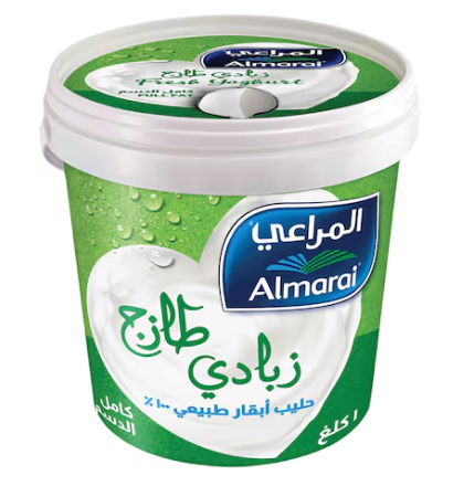 المراعي زبادي كامل الدسم 1كجم