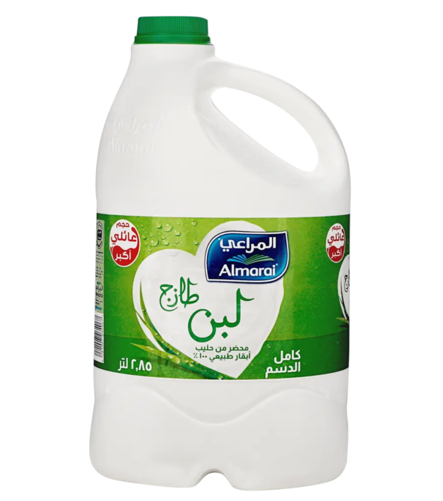 المراعي لبن كامل الدسم 2.85 لتر