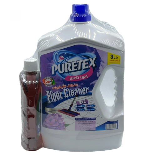 بيورتكس منظف الارضيات لافندر 3لتر + 650مل