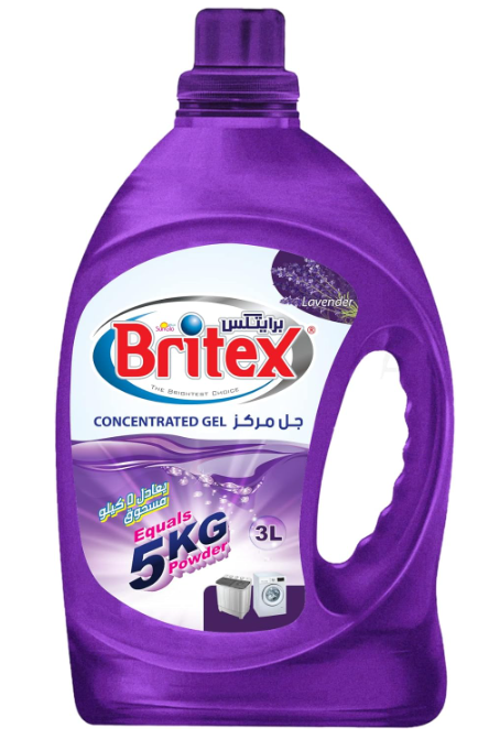 برايتكس جل مركز برائحة لافندر 3لتر 