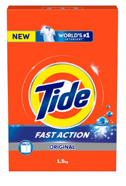 تايد مسحوق الغسيل ازرق بالرائحة الأصلية للغسالات نصف الأوتوماتيكية 1.5 كجم 