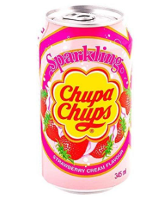 تشوبا تشوبس ساور مشروب غازي نكهة التفاح الاخضر مستورد 345مل 