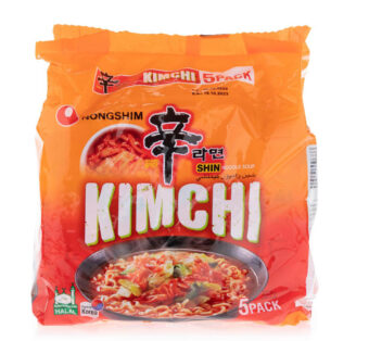 نونج شم شن راميون كيمتشي سبايسي 5*120جم