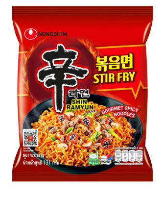 نونج شم شن راميون مقلية سبايسي نودلز 131جم