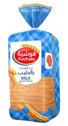 فوشية خبز التوست بالحليب 600 جم