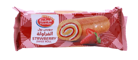 فوشية سويس رول الفراولة 60 جم 