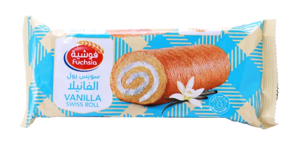 فوشية سويس رول الفانيلا 60 جم