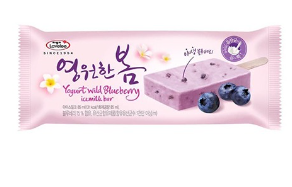 لافيلي ايسكريم الزبادي بالفرولة  كوري 140مل 