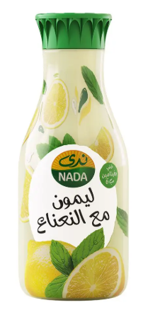 ندى عصير ليمون مع النعناع 1.3لتر