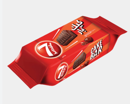 سفن دايز كيك بار بحشوة الكاكاو 12*25جم