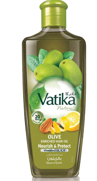 فاتيكا، زيت الشعر بزيت الزيتون تغذية وحماية - 300 مل