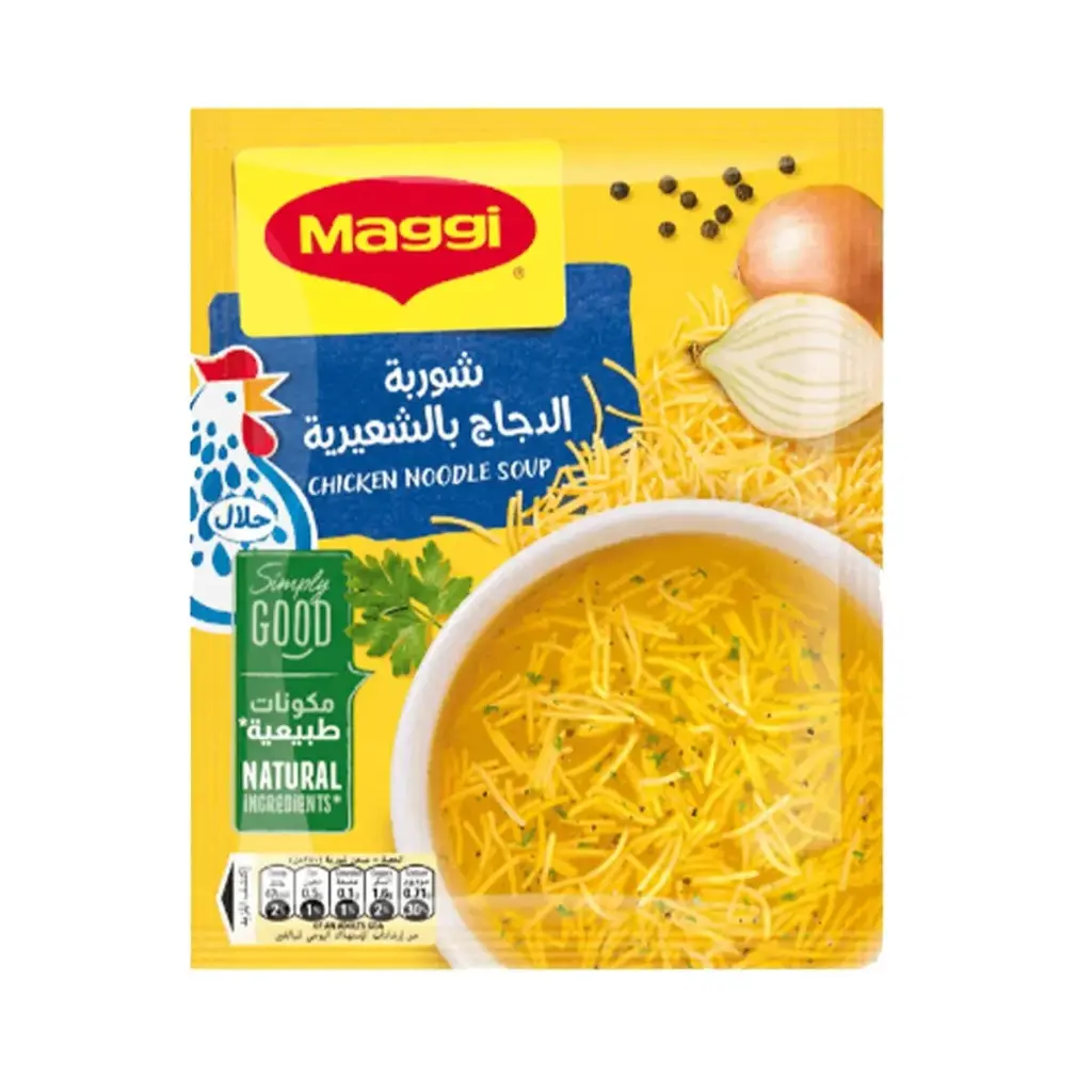 ماجي شوربة الدجاج بالشعيرية ظرف ٦٠ جم
