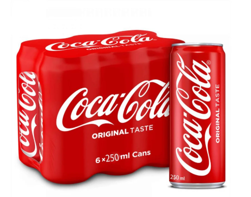 كوكاكولا مشروب غازي 6*250 مل 