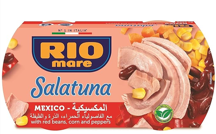 ريو ماري سلاتونة المكسيكية مع الفاصولياء الحمراء والذرة والفليفلة 2*160جم