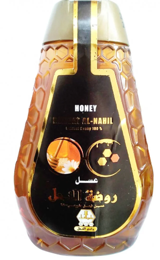 وادي النحل عسل روضة النحل عسل طبيعي 500جم