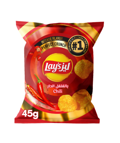 ليز بطاطس بالفلفل الحار 45 جم 