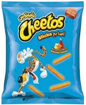 شيتوس اصابع نكهة كاتشب وجبنة 30 جم 