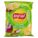 ليز رقائق البطاطس بالملح والخل 11 جم 