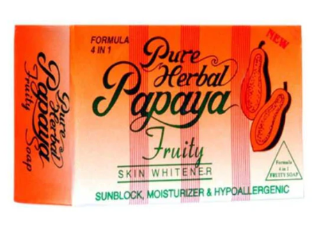 بيور هيريال 4 في 1 صابونة البابايا 135جم 