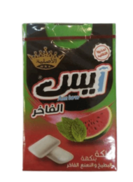 الفاخر ايس علكة بنكهة البطيخ والنعناع  17 جم 