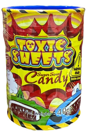 [B3-Line2] توكسيت مصاص بنكهة متنوعة  ( التوت الازرق-الفراولة-التفاح) 40جم