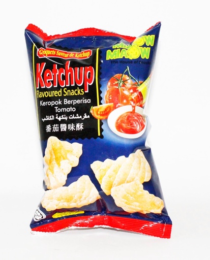 [A5-Line5] مياو مياو بطاطس بنكهة الكاتشب 60 جم