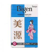 بيجين مسحوق مادة صبغ الشعر ( بني غامق) 