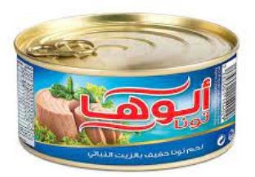 [F5-line2] الوها لحم تونا خفيف بالزيت النباتي 185 جما