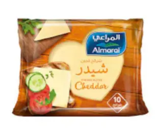 المراعي جبنة شرائح شيدر 200 جم