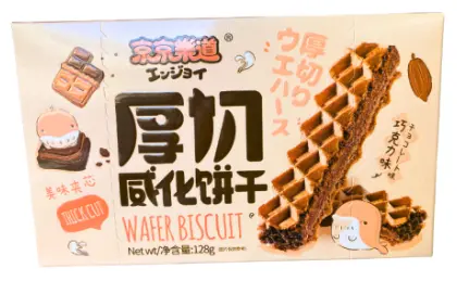 انجوي رقائق الويفر بحشوة شوكولاتة الحليب 128 جم