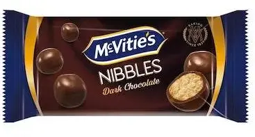 ماكفيتز نبلز دارك شوكولاتة كرات البسكويت المغطاة بشوكولاتة الحليب 37 جم  