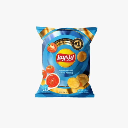 ليز بطاطس كريسبز بنكهة الكاتشب 12 جم