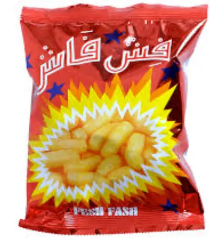 فش فاش منتفخات الذرة 12 جم 