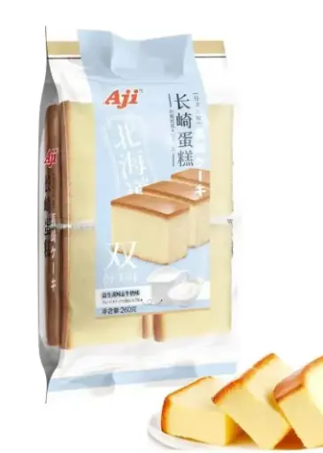 اجي كعكة ناغازاكي بنكهة البروبيوتيك ونكهة الحليب 260 جم 