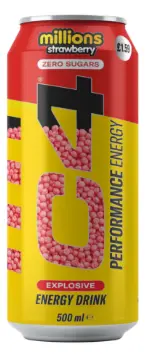 سي فور مشروب طاقة بنكهة فراولة 500مل    