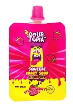 سور توبيا حلوى القطرات بنكهة البطيخ مع التفاح الحامض 60مل