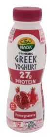 ندى شراب زبادي يوناني قليل الدسم رمان 330مل 