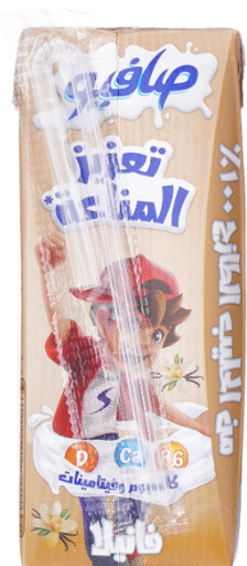 [SA1-line4] صافيو حليب فانيلا تعزيز المناعة 185مل