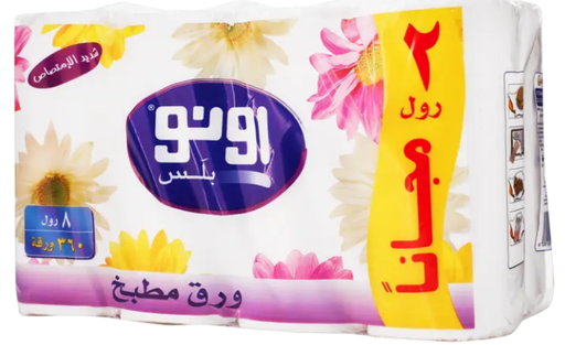 [M2-line4] اونو بلس ورق مطبخ 8 رول 360 ورقة