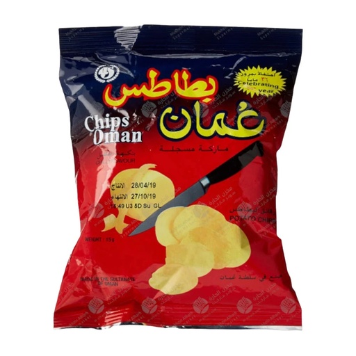 [A5-Line2] بطاطس عمان بنكهة الفلفل  ١٣ جم